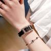 Ladies Small Exquisite Watch Women, Wind White Light Luxury Niche Women'S Watch Small Dial Women'S Rectangular Watch Retro