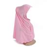 Muslim Scarf Big Girls Plain Hijab Hats Islamic Headscarf Hat Amira Pull On Headwrap Beautiful 10 Years Girl Scarf