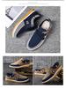 2025 Men's Breathable Canvas Lace-up Casual Shoes for Middle-aged and Elderly