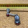 Used LIVRE Handle for Spinning Reel Silver X Red