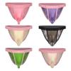 Vyriškos švelnios latekso kelnaitės Lingerie Elastingas juosmuo Makšties maišelis Žemas juosmuo Bikini Apatiniai