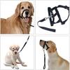Pet Dog Muzzle Leash, Muzzle Cap, Dog Mouth Nose Ring, Training Dog, Anti-riot Collar, Outdoor Traction Rope, for Outdoor Dog Walking