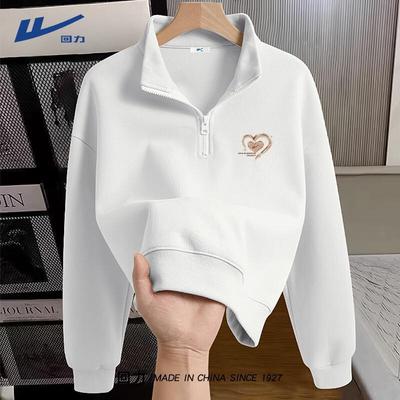 Warrior Women's Half-Zip Polo Hoodie