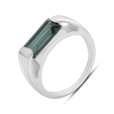 Silver Ring with London Blue Topaz 2.147ct, Item Weight 5.44 G (2188650)