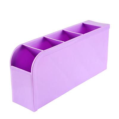 (SU)Plastic Organizer Storage Box Tie Bra Socks Drawer Cosmetic Divider Tidy