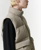 Musinsa Standard [City Leisure] Down Padded Vest [Grayish Beige]