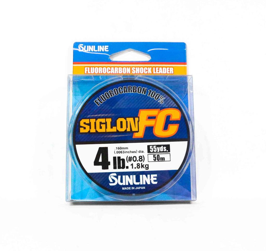 Sunline Przypon fluorocarbonowy Siglon FC 100% 50m 4lb Średnica 0.16mm (8241)