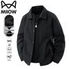 Maoren Мужская универсальная повседневная куртка с лацканами на весну/осень