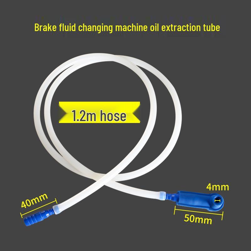 

1,2 м силиконовый шланг для пневматической замены и всасывания тормозной жидкости со специальным разъемом