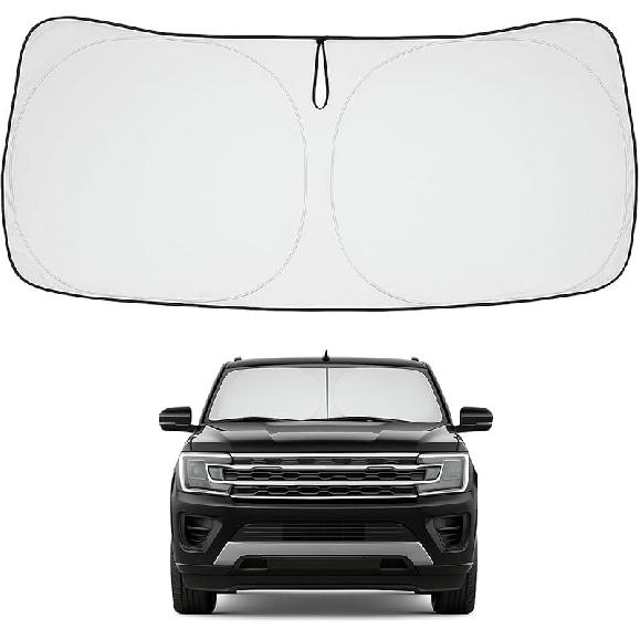 Proadsy 2025 Upgrade Front Windshield Sun Shade Foldable RAV4 Sunshade Protector Fit -2025 RAV-4 SUV Crossover, TRD Off-Road, LE XLE Premium Limited