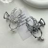 1 Pcs Fashion Halloween Silver Water Diamond Pearl Spider Hair Claws For Women Girls Party Hair Accessories