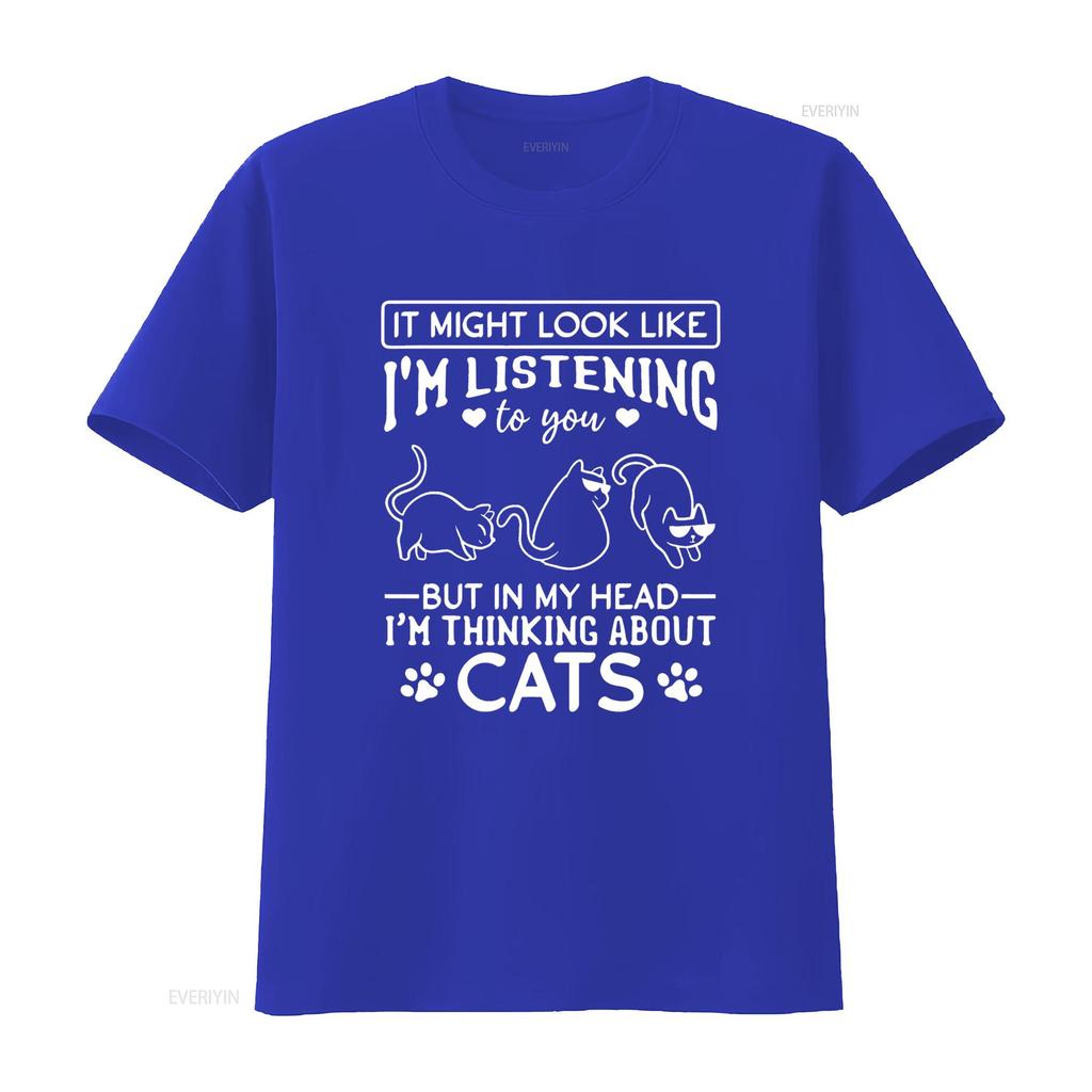 Cat Lover Cute Cats Owner T Shirt Vintage Washed Breathable Streetwear Unisex Fashion Designer Clothes Homme