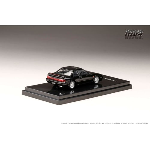 HobbyJAPAN HJ64 1/64 Scale Honda Prelude (BA5) SI TCV Granada Black Pearl Finished Model HJ643002BK