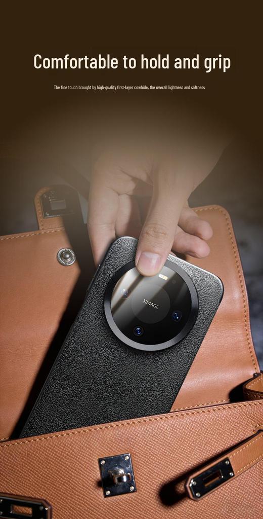 Qiali Huawei Mate 80 Pro Max Magnetic Flip Leather Case with Smart Sleep and RS Protection