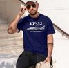 Vf32 Swordsunisex 2026 New Fashion Heavyweight Hot Selling Retro Printed Pattern Fun Round Neck Tshirt For Daily Comfort