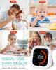 Upgraded Visual Timer Rechargeable Digital Countdown Kitchen Mechanical Cooking Timer Management Tool for Home School Office