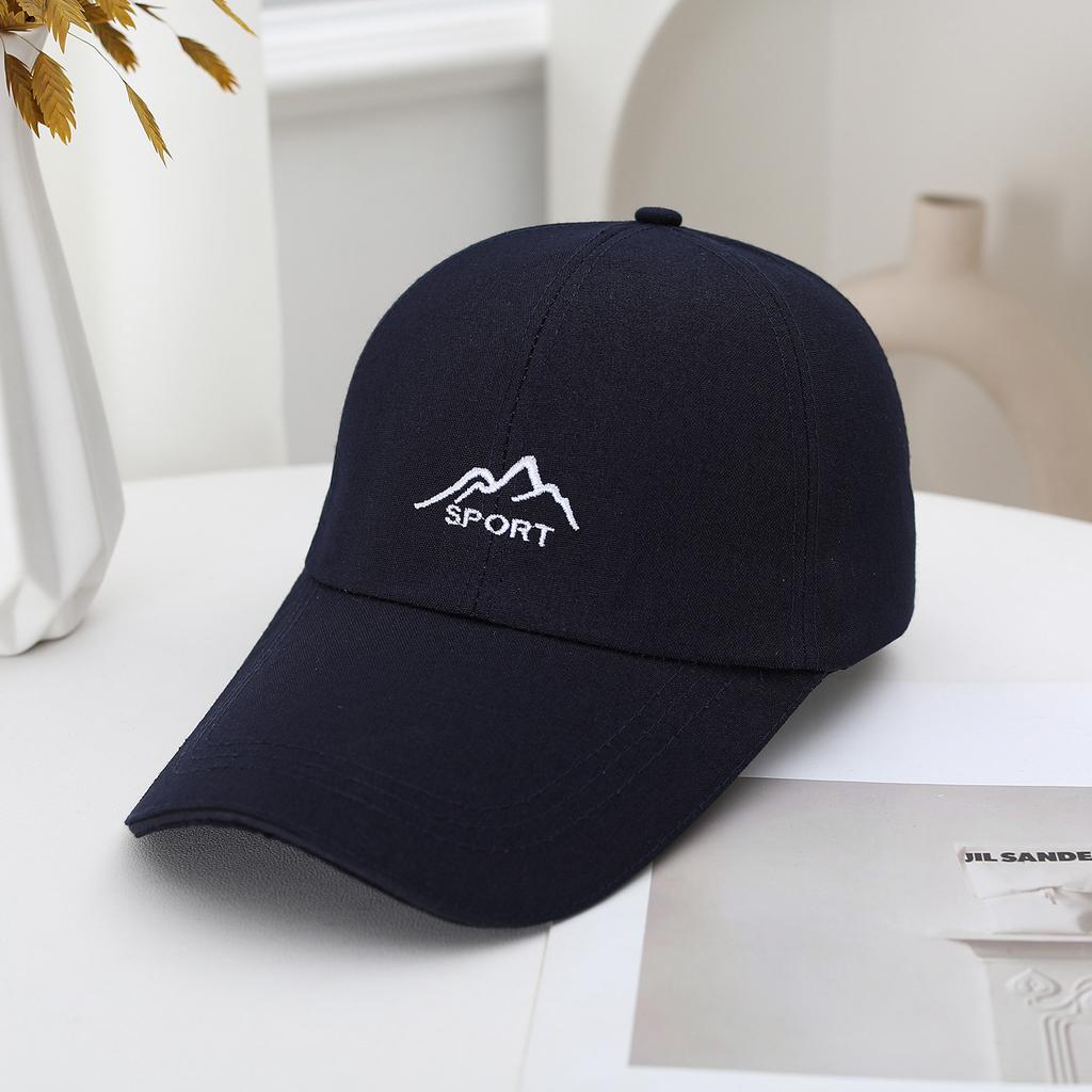 Spring And Summer In The Elderly Men'S Baseball Cap Shade Breathable Versatile Lengthened Along The Wide Brim Cap
