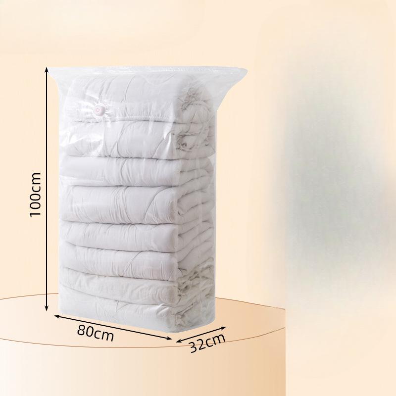 Thickened Non-pumping Three-dimensional Vacuum Compression Bag Storage Bag for Clothes Quilts Cotton Quilts and Down Jackets