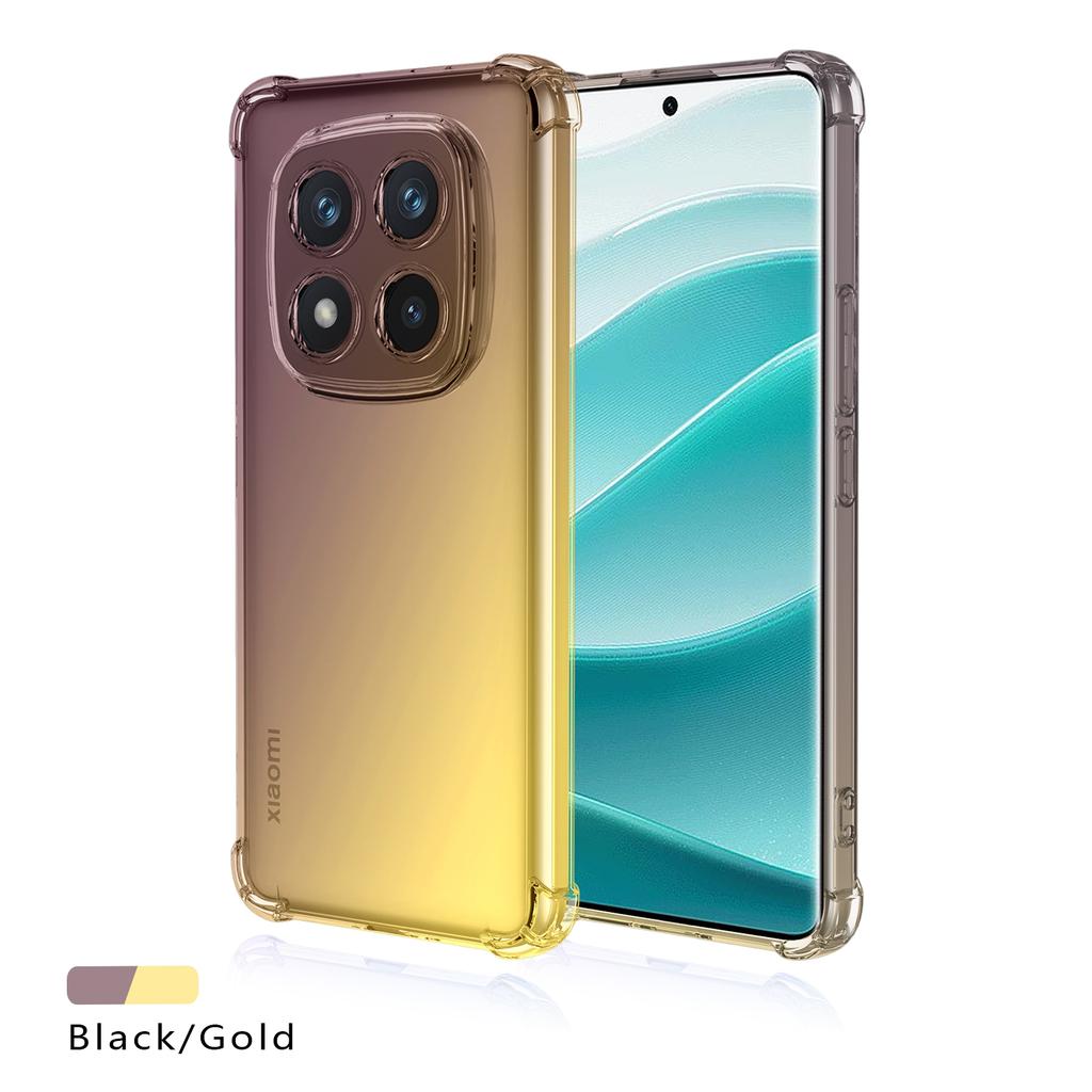 Four-corners Shockproof Gradient TPU Case for Xiaomi Redmi Note 1 Pro G 14 Pro+ Plus Protective Cover Fundas Coque Capa