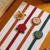 Soft PU Bookmark Faux Leather Long Bookmark Cute Page Marker  Room Decor