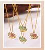 Charming & Colorful Rocking Horse Pendant Necklace with Exquisite Design for Women
