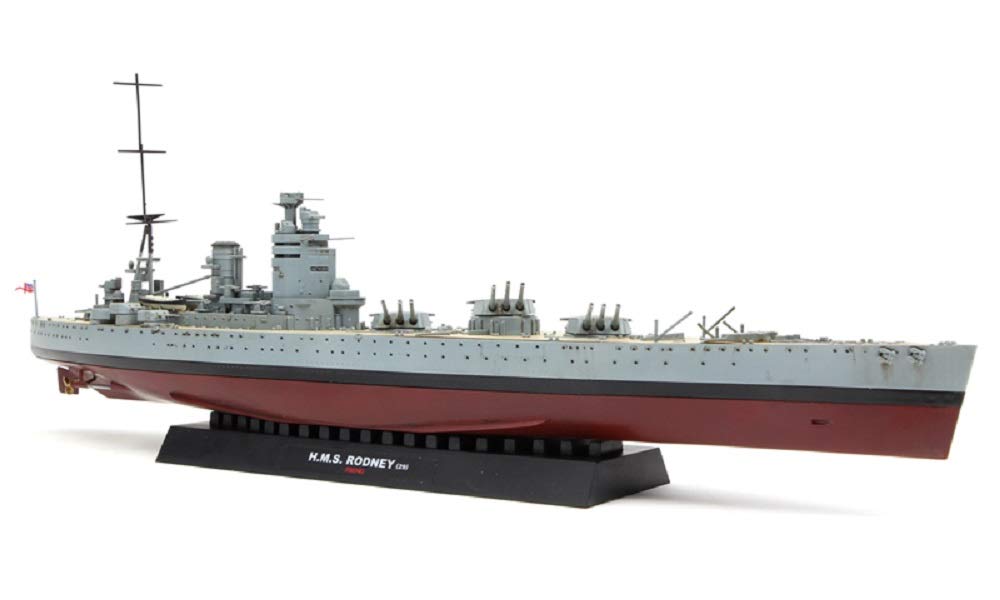 Meng Model 1/700 British Royal Navy Battleship HMS Rodney 29 Plastic Model MPS001
