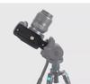 Quick Release Camera Tripod Head Stabilizer Slider Base with Macro Plate & Mount Extension