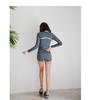 Korean Style Couple Wetsuit: Women’s Jellyfish Suit & Men’s Snorkeling Long Sleeve Swimsuit, Quick Dry, Sun Protection