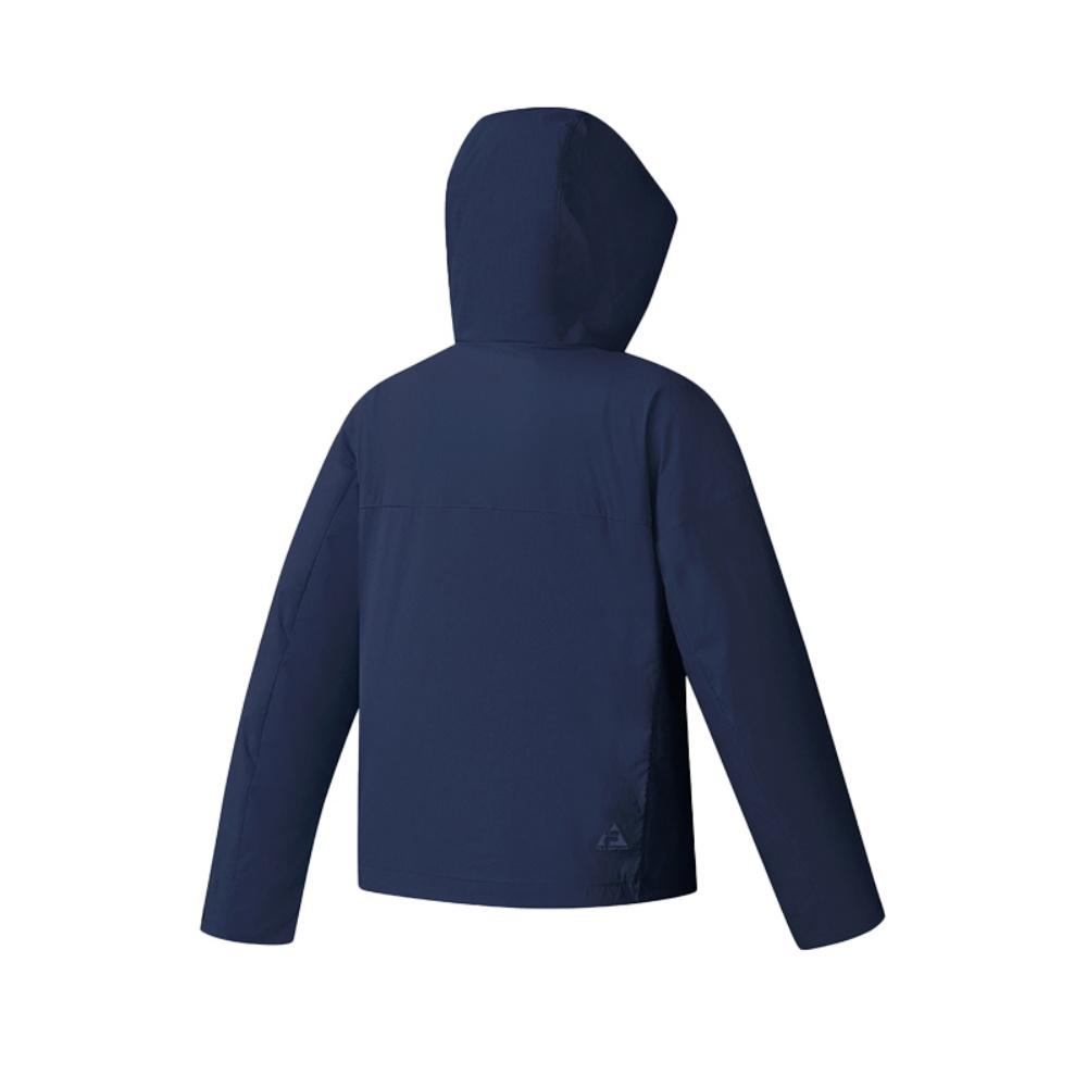 Fila Explorer Fashion Outdoor Sports Casual Versatile Woven Hooded Jacket Women Jackets Soft-Blue A11W537710FBU