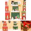 3pcs Large Premium Christmas Gift Box With Lid  Ribbon Xmas Present Square Box