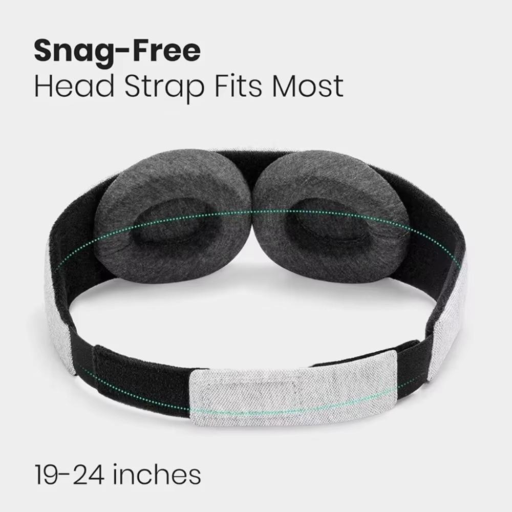100% Light Blocking 3D Sleep Mask Soft Comfortable Zero Pressure Blindfold Shift Work