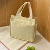 Cloth Star Dots Storage Bag Purse Wallet Multi-functional Korean Y2k Handbag Shopping Bag Cosmetic Makeup Bag Lunch Bag Daily