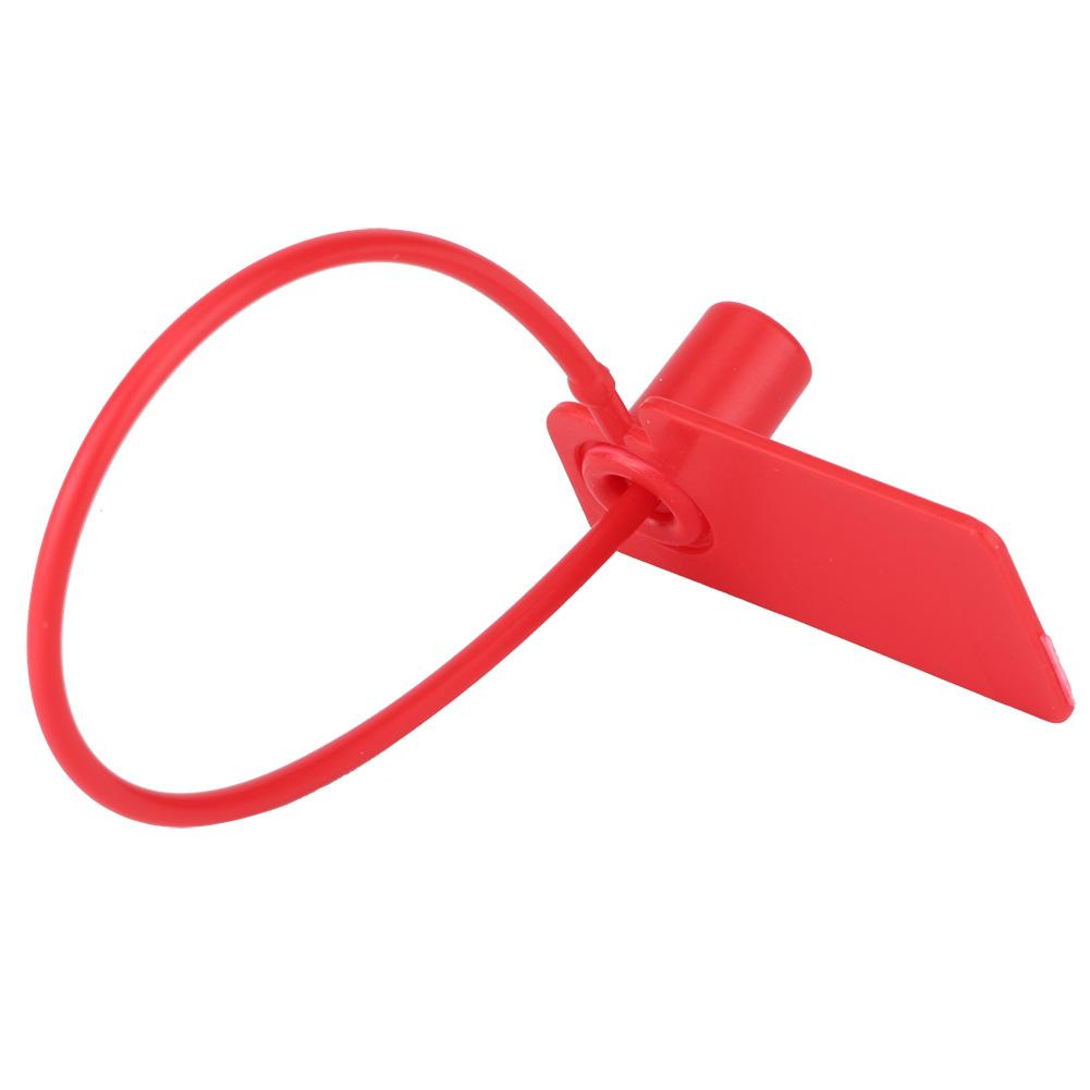 100pcs Disposable Label Cable Colourful Identification Mark Signs Ties Anti Theft Self Locking