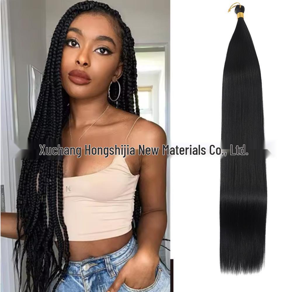16-inch 150g Straight Synthetic Hair Extensions - Bone Straight Fiber