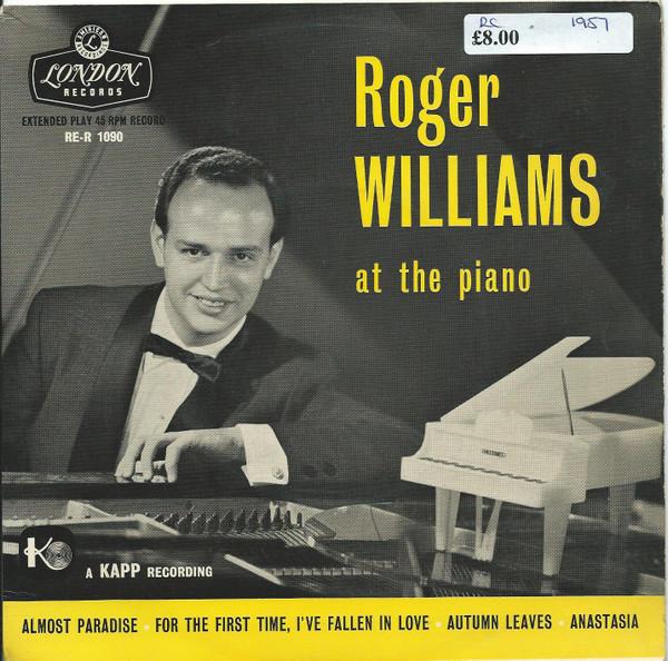 

7inch Record ROGER WILLIAMS - Roger Williams At The Piano RER1090 London Records - UK Pop Used