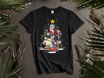 Nightmare before Christmas Squad T-Shirt T-Shirt Herren Damen Unisex T-Shirt K581