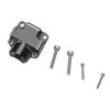 RC Front Axle Cover Fit for SCX30 1Celsius30 RC Crawler Car Upgrades Parts Brass 4g Electrophoretic Black Coating