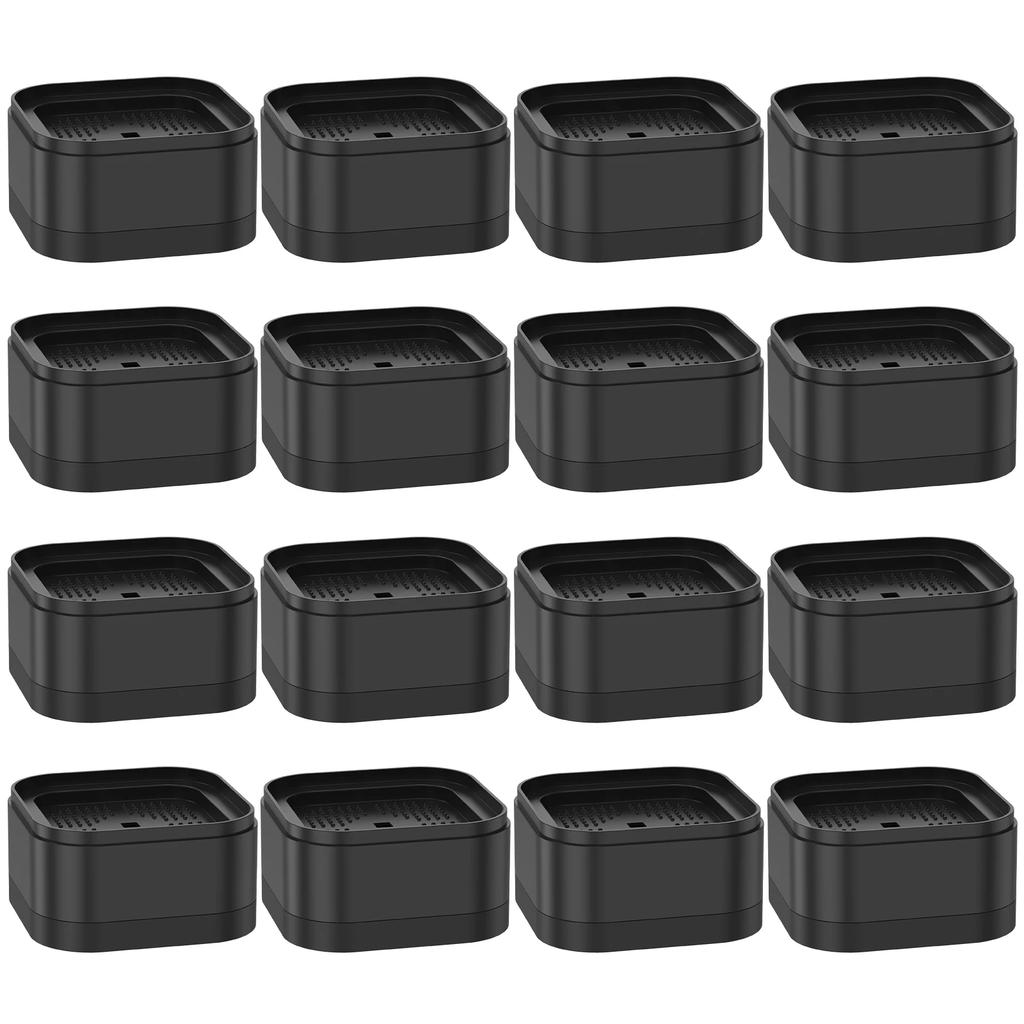 8/16 Pcs Furniture Risers Heavy Duty Bed Chair Table Heightening Foot Pad Non-slip Floor Protecto Furniture Feet Leg Lift