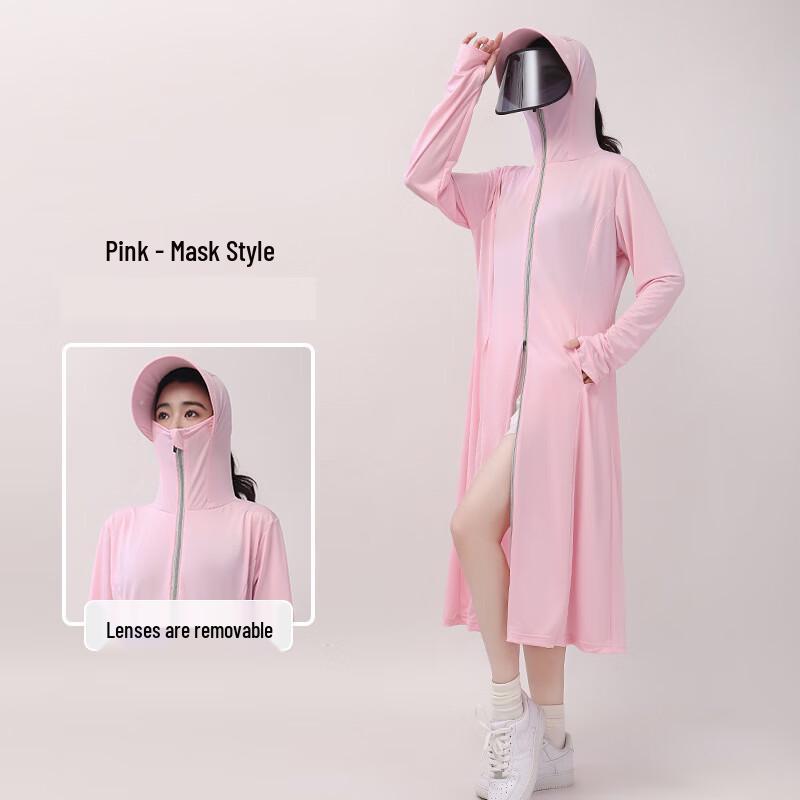 

WEZHO Women s Ice Silk Sun Protection Hoodie Jacket