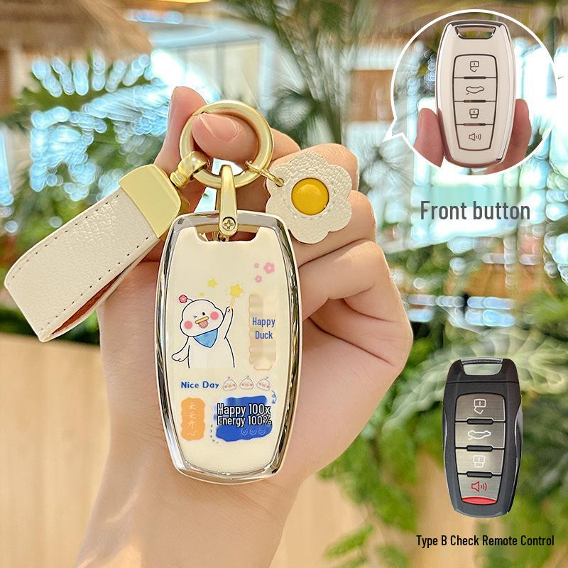 Haval H6 Key Case for M6, F7, Chitu, H2, Big Dog, H9, F5, Cool Dog Models - Third Generation.