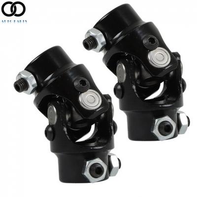 Pair Steering U-Joint Shaft 3/4" DD X 3/4" DD Stainless Steel Single Universal