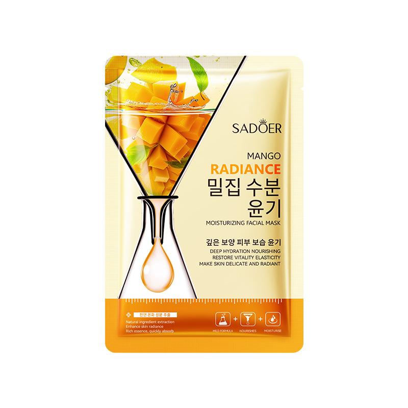 Cucumber Skin-Softening Mask - Hydrating and Moisturizing Plant and Fruit Mask