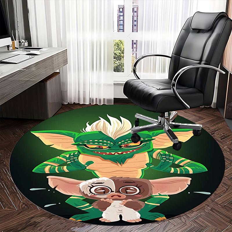 Gizmo,Gremlin Chair mat Round Rug Office carpet, Non slip, Suitable for Living Rooms, Bedrooms,Decor1205620a