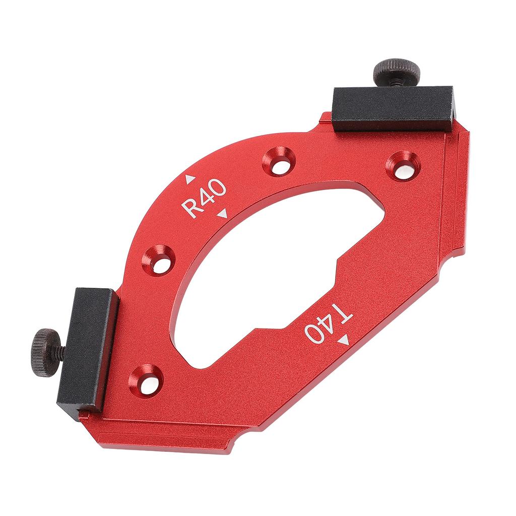 Radius Chamfer Template R40 T40 Rounded Corner Bevel Angle Trimming Cutting Jig for Woodworking Proj