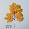 Thanksgiving Decoration: Artificial Maple Leaves, Pumpkins, Acorns & Berries
