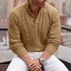 Suéter de manga larga con cuello alto para hombre, estilo Europa y América.