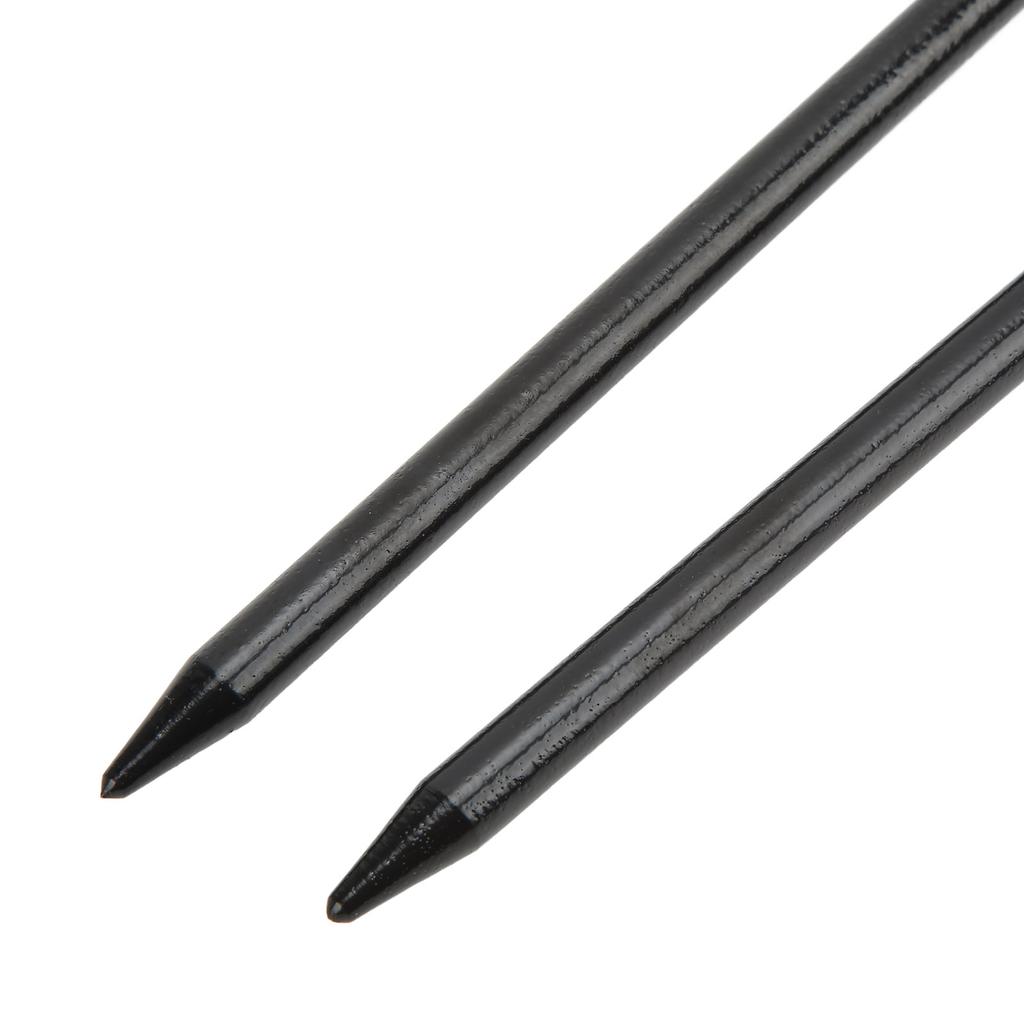 2pcs Outdoor Camping Light Stand Nail 5mm Thread Interface Detachable Ground Lantern Nail