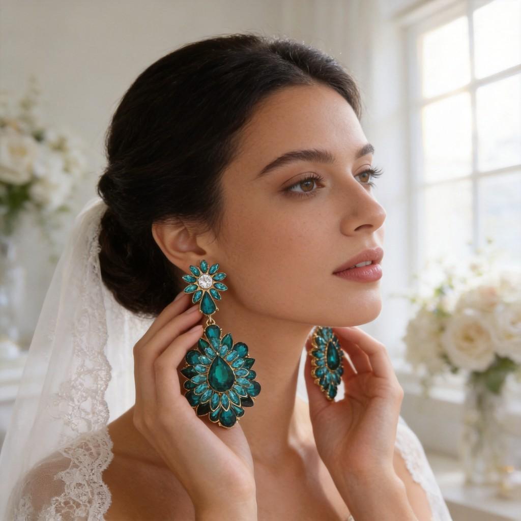 Alloy Fashion Earrings For Women With Elegant Drop Design For Spring