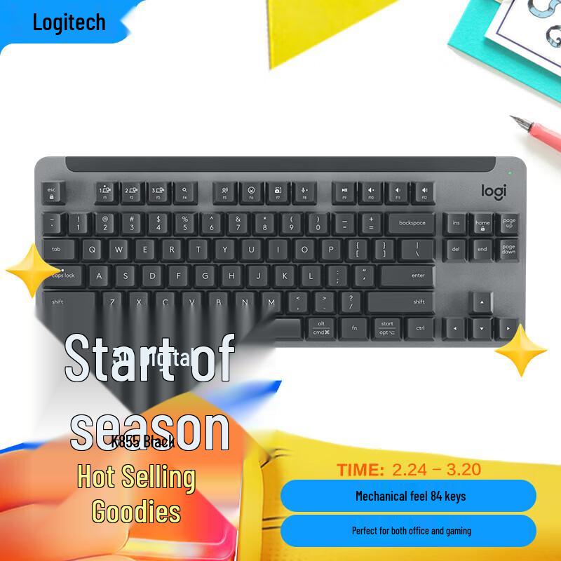 

Logitech K855 Wireless Mechanical Keyboard
