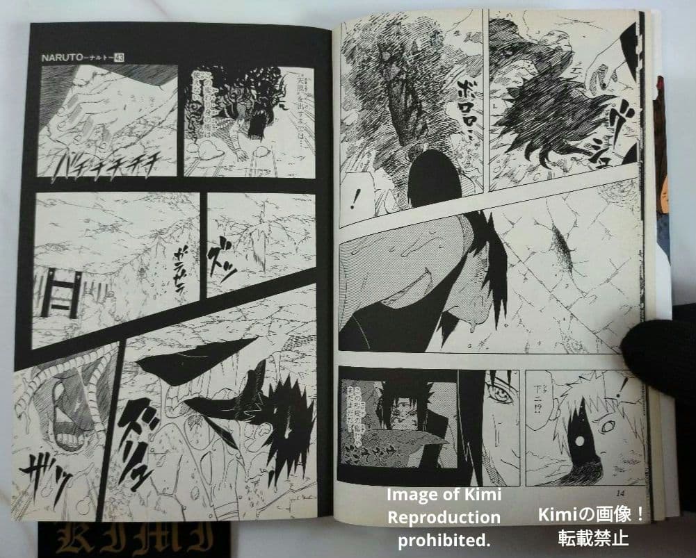 Naruto Vol 43 2008 First Edition First Printing Comic Manga Book Masashi Kishimoto